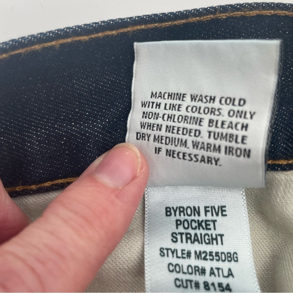 Hudson Jeans Byron Straight Jeans Five Pocket | 4 Button Fly Size: 32 - Picture 12 of 16
